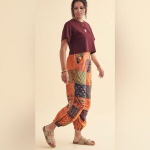GUC EARTHBOUND PATCHWORK JOGGER PANTS